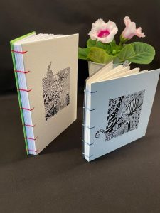 Carnet dessin abstrait